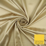 OVER 30 COLOURS Fine Silky Smooth Liquid Sateen Satin Dress Fabric Drape Lining