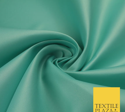 46 COLOURS Premium Plain Smooth Heavy Matt Duchess Bridal Satin Fabric Dress 60"