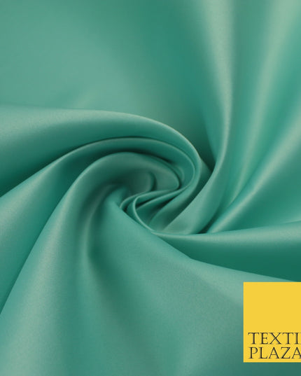 46 COLOURS Premium Plain Smooth Heavy Matt Duchess Bridal Satin Fabric Dress 60"