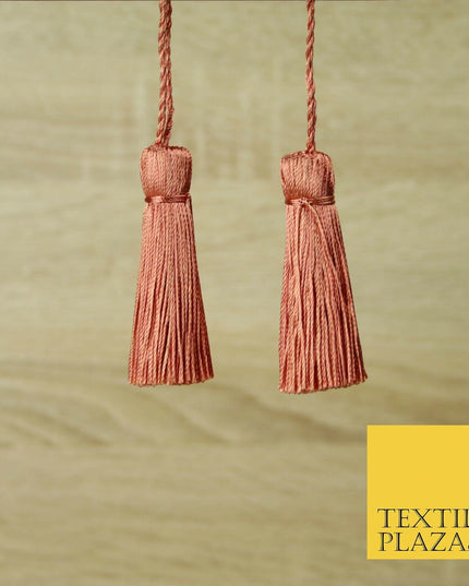 70 COLOURS Luxury Silk Soft Thread Tassels Latkans Cushion Sewing Craft Curtains