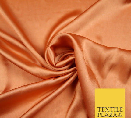 OVER 40 COLOURS Silky Smooth Lightweight Charmeuse Satin Dress Fabric Bridal