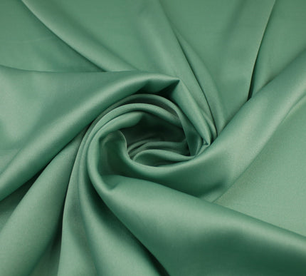 30 COLOURS- Silky Smooth Stretch Twinkle Sparkle Satin Dress Fabric Drape Lining
