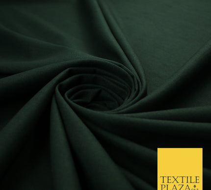 OVER 20 COLOURS - Plain Soft LINEN LOOK 100% Polyester Fabric Dress Craft 54"