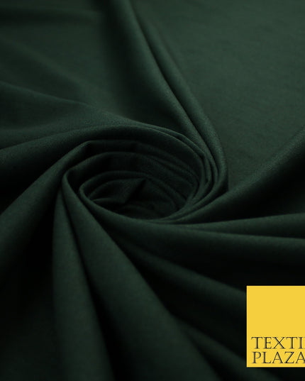 OVER 20 COLOURS - Plain Soft LINEN LOOK 100% Polyester Fabric Dress Craft 54"