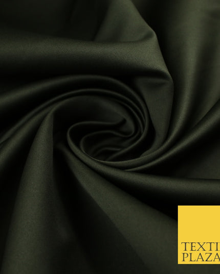 46 COLOURS Premium Plain Smooth Heavy Matt Duchess Bridal Satin Fabric Dress 60"