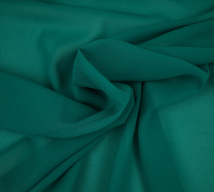 OVER 25 COLOURS Premium Plain Dyed Chiffon Fine Soft Georgette Dress Sari Fabric