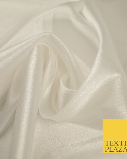 19 COLOURS Premium Stretch Organza Bridal Wedding Dance Dress Fabric 58"