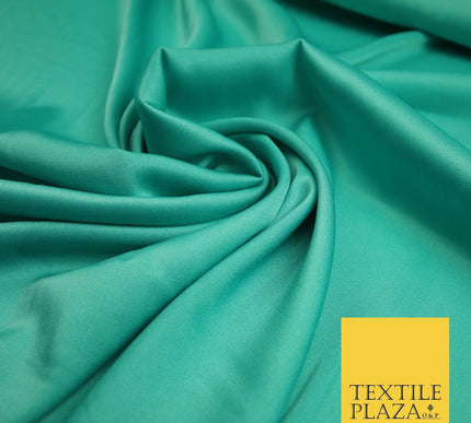 30 COLOURS- Silky Smooth Stretch Twinkle Sparkle Satin Dress Fabric Drape Lining