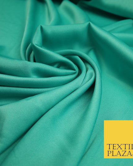 30 COLOURS- Silky Smooth Stretch Twinkle Sparkle Satin Dress Fabric Drape Lining