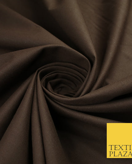 30 COLOURS - Plain Smooth Cotton Square Soft Fabric Dress Material Decor 56"