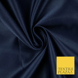 Luxury Plain Smooth Matt Duchess Satin Dress Fabric Material Bridal Wedding 58"