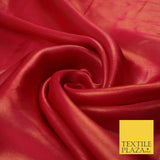 36 COLOURS - Fine Silky Metallic Foil Shimmer Satin Georgette Dress Fabric Drape