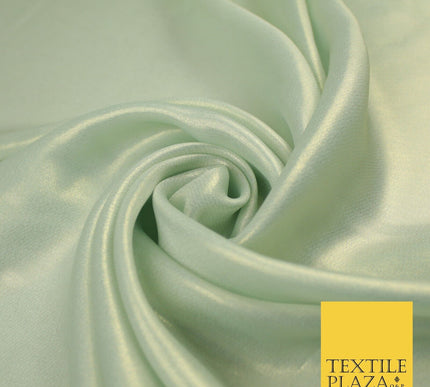 36 COLOURS - Fine Silky Metallic Foil Shimmer Satin Georgette Dress Fabric Drape