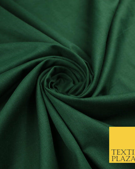 30 COLOURS - Plain Smooth Cotton Square Soft Fabric Dress Material Decor 56"