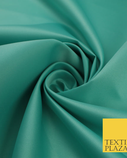 46 COLOURS Premium Plain Smooth Heavy Matt Duchess Bridal Satin Fabric Dress 60"