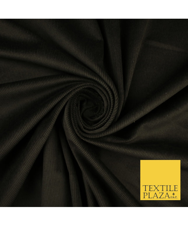 Khaki 13 Wale Needlecord Corduroy Fabric Dress Upholstery 60" 10423