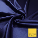 OVER 45 COLOURS - Plain Solid Crepe Back Satin Fabric Material Dress Bridal 45"