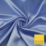 OVER 45 COLOURS - Plain Solid Crepe Back Satin Fabric Material Dress Bridal 45"