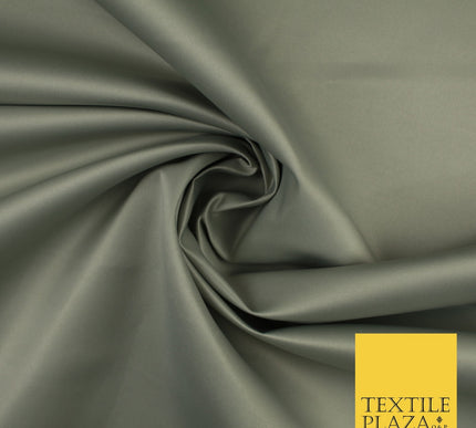 46 COLOURS Premium Plain Smooth Heavy Matt Duchess Bridal Satin Fabric Dress 60"