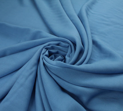 42 COLS Luxury Soft Plain Non-Stretch Spun Rayon Viscose Fabric Dress Drapes 52"
