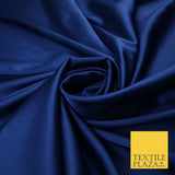 OVER 30 COLOURS Fine Silky Smooth Liquid Sateen Satin Dress Fabric Drape Lining