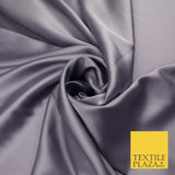 OVER 30 COLOURS Fine Silky Smooth Liquid Sateen Satin Dress Fabric Drape Lining