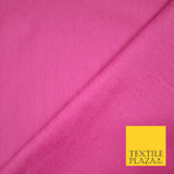 5 COLOURS - Plain Sweatshirt Stretch Fabric Knit Dress Top Material Brushed Back
