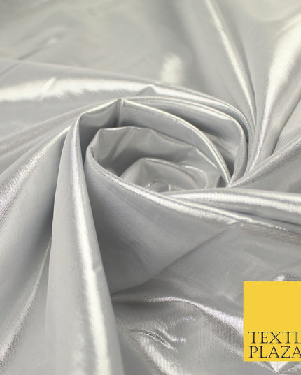 24 COLOURS - Metallic Two Tone Lame Fabric Shiny Mirror Foil Dancewear Costume