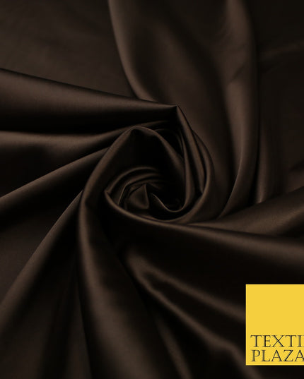 OVER 30 COLOURS Fine Silky Smooth Liquid Sateen Satin Dress Fabric Drape Lining