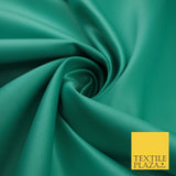 46 COLOURS Premium Plain Smooth Heavy Matt Duchess Bridal Satin Fabric Dress 60"