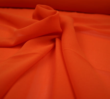 OVER 25 COLOURS Premium Plain Dyed Chiffon Fine Soft Georgette Dress Sari Fabric