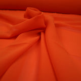 OVER 25 COLOURS Premium Plain Dyed Chiffon Fine Soft Georgette Dress Sari Fabric