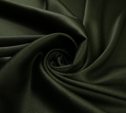 30 COLOURS- Silky Smooth Stretch Twinkle Sparkle Satin Dress Fabric Drape Lining