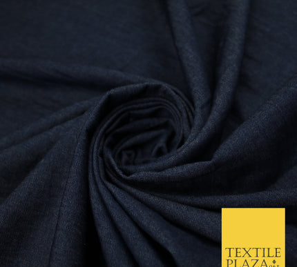 Denim Blue 100% Cotton Denim Fabric Dress Shirt Material 59" 10427