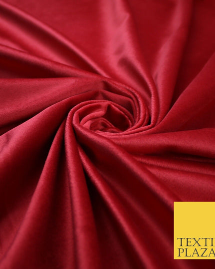 17 COLOURS - LUXURY Plush Plain Stretch Velvet Velour Fabric Material Craft 59"