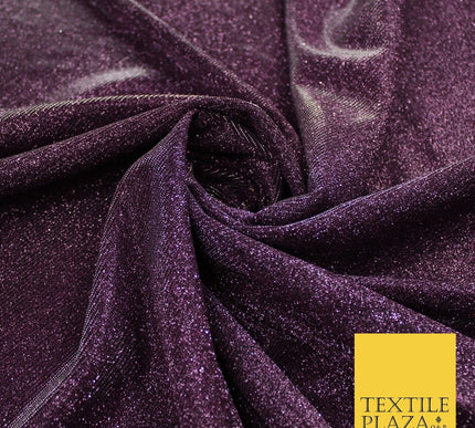 OVER 20 COLOURS - Sparkly Two Tone Glitter Stretch Shimmer Moonlight Fabric 56"