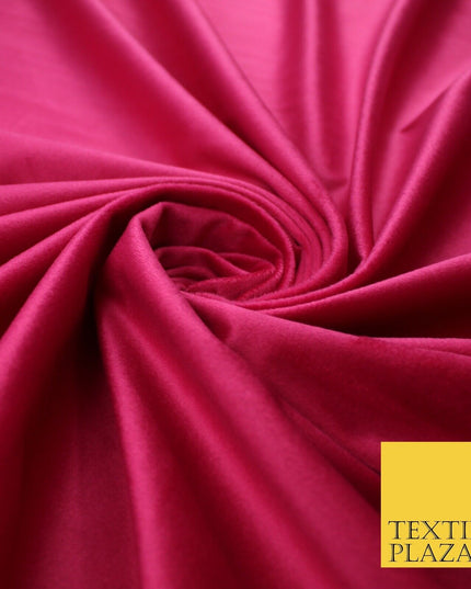 17 COLOURS - LUXURY Plush Plain Stretch Velvet Velour Fabric Material Craft 59"