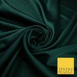 OVER 30 COLOURS Fine Silky Smooth Liquid Sateen Satin Dress Fabric Drape Lining