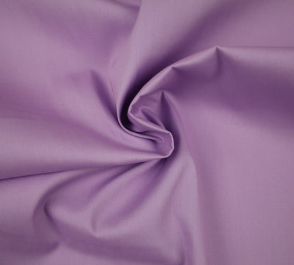 PREMIUM POPLIN 100% PURE COTTON SOLID PLAIN DYED FABRIC DRESS CRAFT MATERIAL 59"
