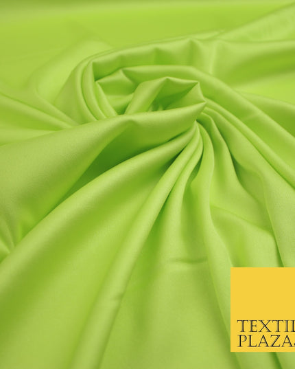 30 COLOURS- Silky Smooth Stretch Twinkle Sparkle Satin Dress Fabric Drape Lining