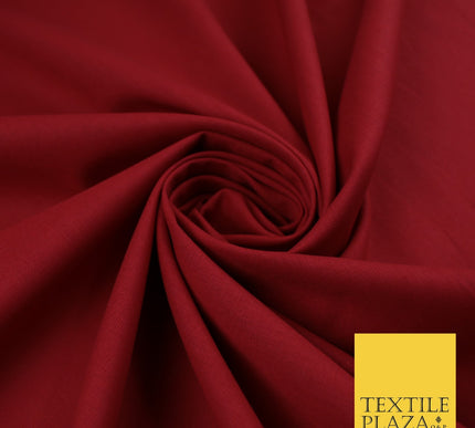 30 COLOURS - Plain Smooth Cotton Square Soft Fabric Dress Material Decor 56"
