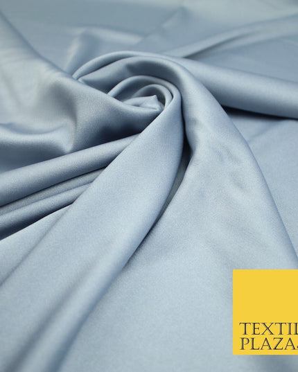 30 COLOURS- Silky Smooth Stretch Twinkle Sparkle Satin Dress Fabric Drape Lining