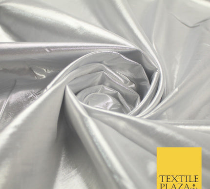 24 COLOURS - Metallic Two Tone Lame Fabric Shiny Mirror Foil Dancewear Costume