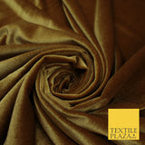 17 COLOURS LUXURY Plush Plain Stretch Velvet Velour Fabric Material Craft 58" D