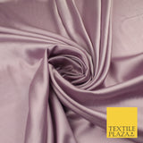 OVER 30 COLOURS Fine Silky Smooth Liquid Sateen Satin Dress Fabric Drape Lining