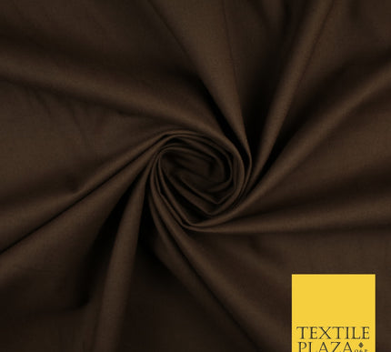 30 COLOURS - Plain Smooth Cotton Square Soft Fabric Dress Material Decor 56"