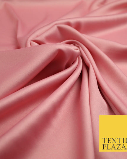 30 COLOURS- Silky Smooth Stretch Twinkle Sparkle Satin Dress Fabric Drape Lining