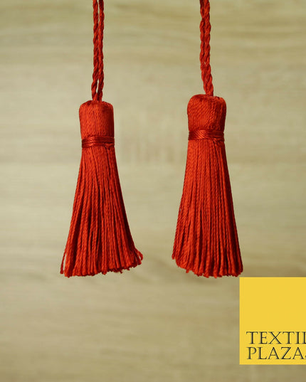 70 COLOURS Luxury Silk Soft Thread Tassels Latkans Cushion Sewing Craft Curtains