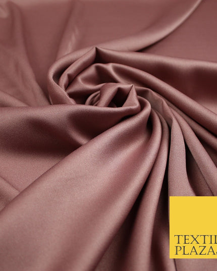30 COLOURS- Silky Smooth Stretch Twinkle Sparkle Satin Dress Fabric Drape Lining