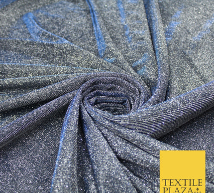 OVER 20 COLOURS - Sparkly Two Tone Glitter Stretch Shimmer Moonlight Fabric 56"